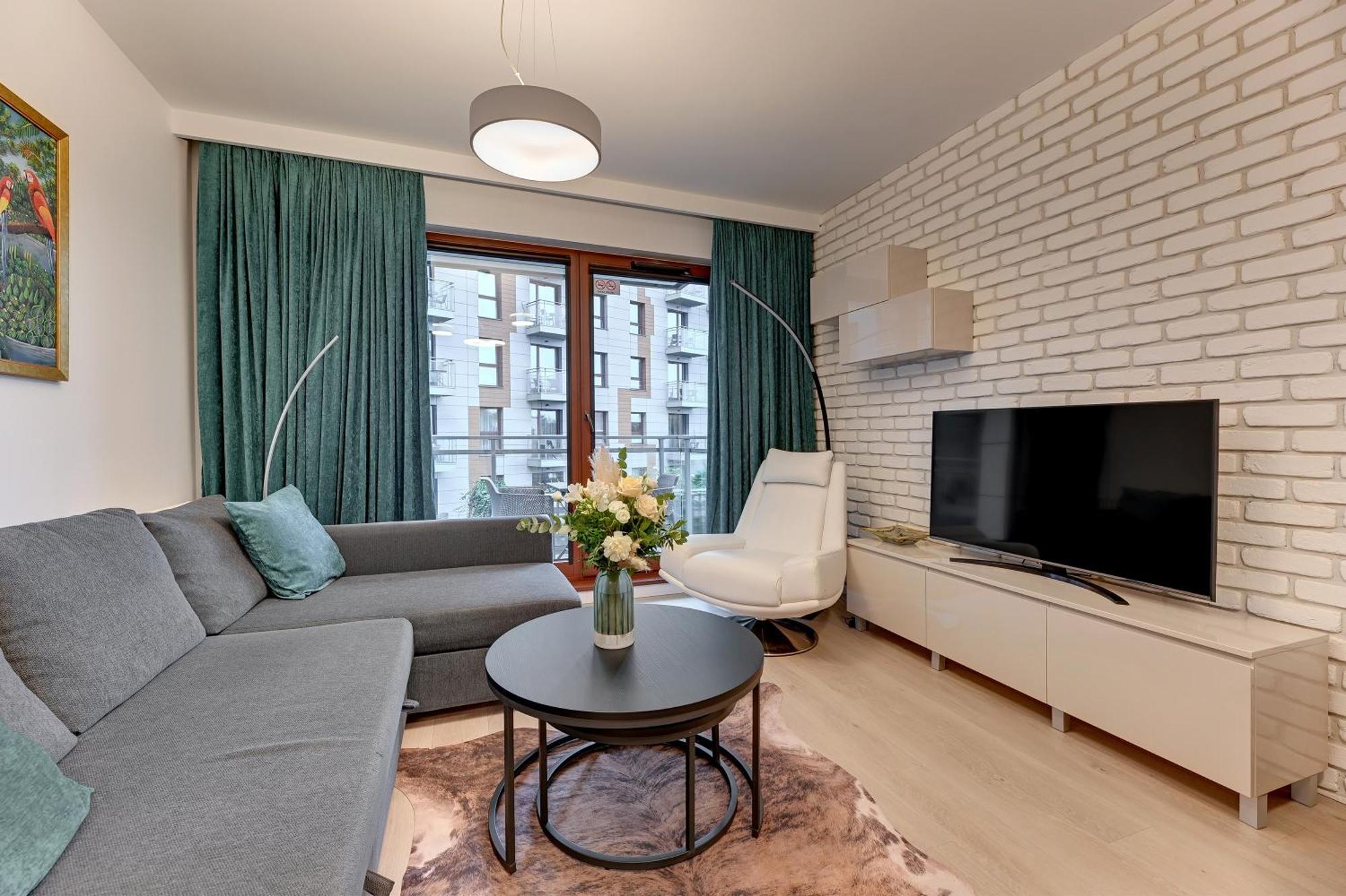 Blue Mandarin Island Appartement Gdańsk Kamer foto