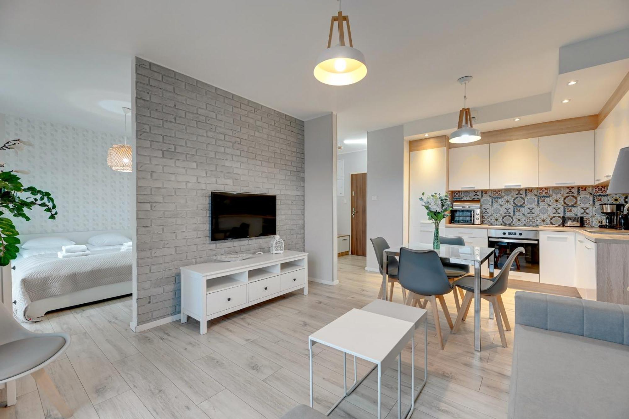 Blue Mandarin Island Appartement Gdańsk Kamer foto