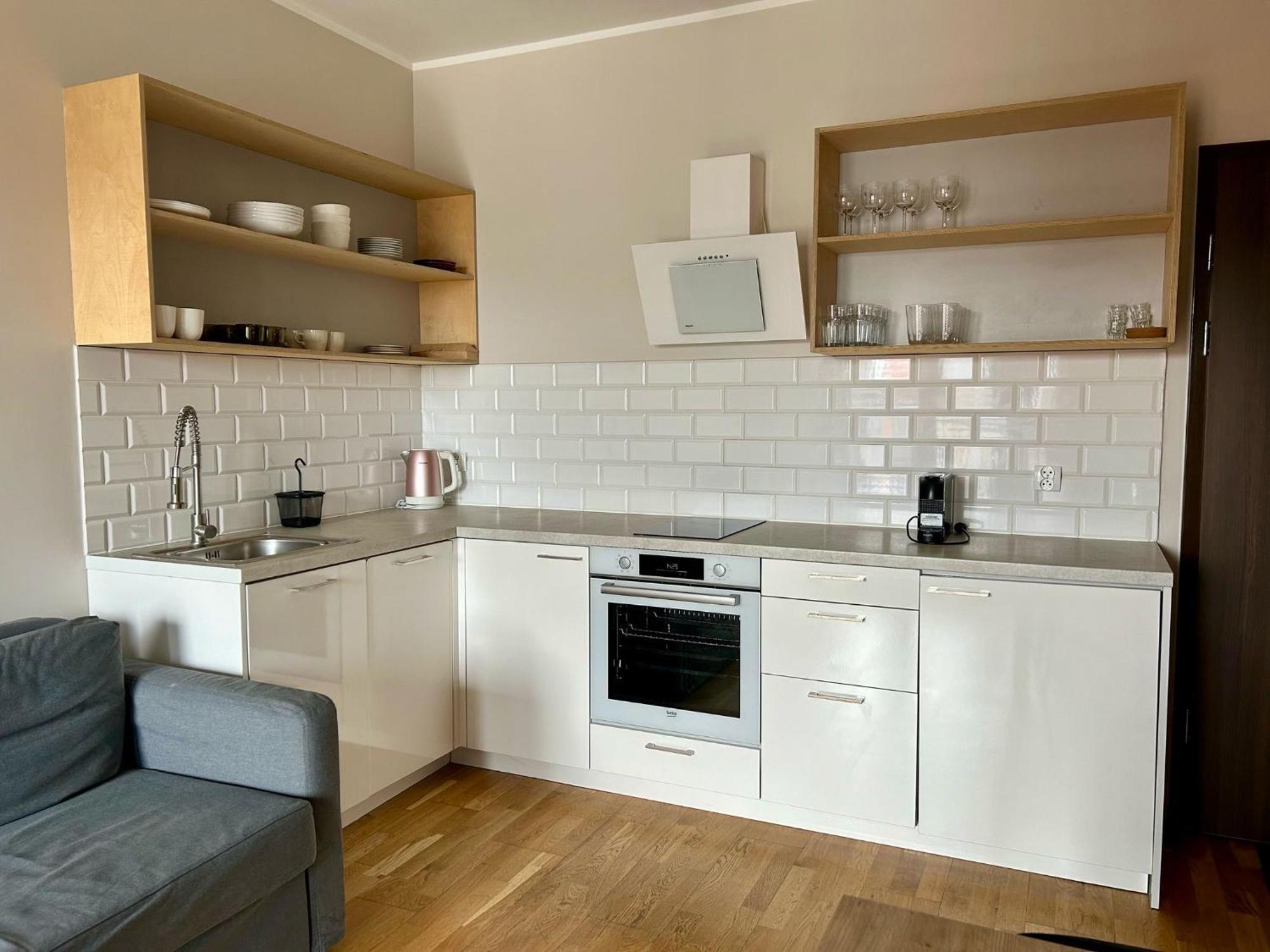 Blue Mandarin Island Appartement Gdańsk Buitenkant foto